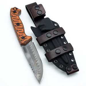 Chiến Thuật Thép Không Gỉ Cố Định Lưỡi Dao Bỏ Túi Cho Cắm Trại Ngoài Trời Survival Săn Bắn Công Nghiệp Sử Dụng G10 Xử Lý 5cr Lưỡi - Product Image 1