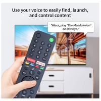 Control Remoto por Voz RMF-TX500U de Repuesto para Televisores Sony 4K LED HD KD-75X9500G KD-55X8500G