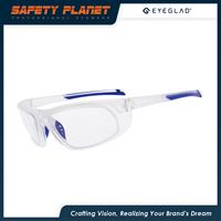 Lunettes de soleil de sport pour la protection des yeux avec verres UV400 AR/AF, verres intérieurs interchangeables et design extérieur