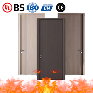Porte Tagliafuoco in PVC di Classe A Secondo BS 476 Parte 22 con Design Moderno per Percorsi di Evacuazione, Fornitura Diretta dalla Fabbrica - Product Image 3