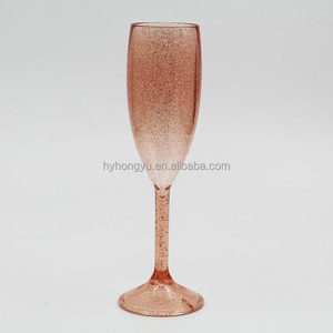 Đầy Màu sắc rượu vang đỏ cup nhựa cho Champagne Flutes với long lanh drinkware cuốn tiểu thuyết và thanh lịch ly rượu vang - Product Image 3