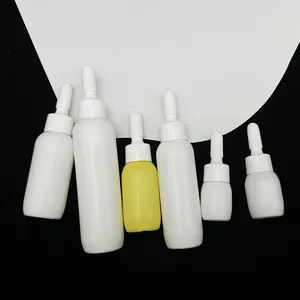 3ml 5ml 10ml 15ml 20ml 30ml plástico mini cosméticos óleo essencial conta-gotas garrafas