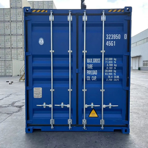 ตู้คอนเทนเนอร์ขนส่งสินค้าแห้งขนาด 40HC ผลิตจากเหล็กคอร์เทน ความจุ 76.4 ลูกบาศก์เมตร มาตรฐานใหม่ 40HC  บริการขนส่งทางทะเลจากชิงเต่า ประเทศจีน - Product Image 4