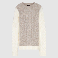 Pull en tricot torsadé à col rond pour femme, manches longues, décontracté, hiver, épais, couleur unie, coupe classique, manches complètes, chaud