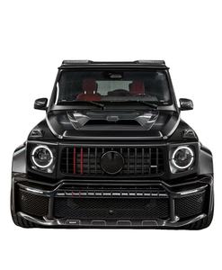 Para Mercedes W464 W465 G500 G63 Kit de cuerpo de fibra de carbono G500 G63 actualizado BS G800 estilo parachoques delantero y trasero arcos de rueda - Product Image 1