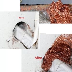 Rouleau de treillis métallique en cuivre pur à 99 %, anti-insectes et anti-parasites, pour la maison et le jardin, empêche les rats, les insectes, les serpents, les oiseaux, facile à couper et à installer, résistant à la rouille - Product Image 3