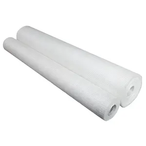 High Tensile Strength Fireproof Alkali Resistant Fiberglass Cloth Fiber Mesh Roll For Roof Waterproofing