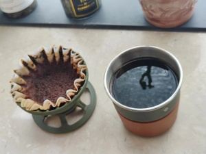 Đổ qua cà phê nhỏ giọt ráp Silicone cà phê nón Lọc Phễu duy nhất phục vụ cà phê nhỏ giọt nón cho cắm trại, du lịch, đi bộ đường dài - Product Image 4