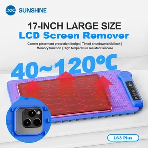 SUNSHINE LS3 Plus 17 pollici schermo LCD separatore intelligente Pad di riscaldamento con controllo della temperatura per la riparazione <span class=keywords><strong>Tablet</strong></span> del telefono cellulare - Product Image 2