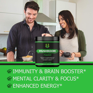 Wholesale Price Mushroom Coffee Powder Immunity & Brain Booster Coffee Support Clarity and Focus Mushroom <b>Supplement</b> Drink - Product Image 6