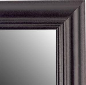 17 "x 32" Accessoires de barre de porte en verre Verrerie miniature à collectionner <span class=keywords><strong>Vitrine</strong></span> <span class=keywords><strong>murale</strong></span> noire en verre à liqueur - Product Image 6