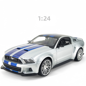 Modèle de <span class=keywords><strong>voiture</strong></span> miniature authentique <span class=keywords><strong>MaiSto</strong></span> en métal 1:24 Ford Mustang, jouet, ornement, décoration, modèle de supercar - Product Image 1