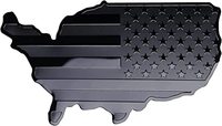 Emblema de Guardabarros con Mapa de la Bandera de EE. UU. Personalizado al por Mayor para Autos, Camiones, Laptops y Decoración de Pared