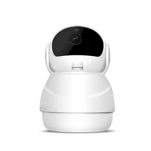 Pan/Tilt/Zoom Mini Kamera WiFi Keamanan Rumah Pengawasan CCTV Indoor IP Camera