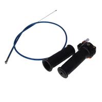 Ensemble de câbles de poignée d'accélérateur rotative pour mini moto tout-terrain 47cc 49cc Quad Pocket