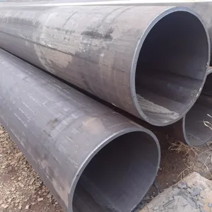 Large Diameter High Working Pessure Carbon Steel Pipe With Flanges Backring Welded For Dredging