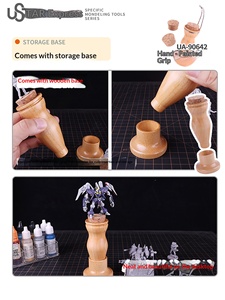 Figura de <span class=keywords><strong>Soldado</strong></span> de Cristal Pintado a Mano Yousuda UA-90642 con Soporte Estable para Manos Libres - Product Image 3