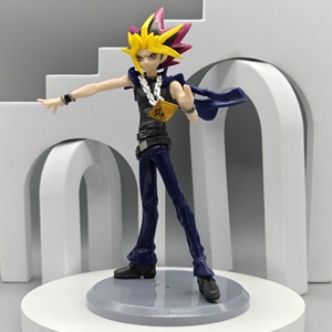 Figurine Manga 20CM <span class=keywords><strong>Yu</strong></span> <span class=keywords><strong>Gi</strong></span> <span class=keywords><strong>Oh</strong></span> Duel Monsters Atem Battle Light Series Dark Magician Girl PVC Anime Action Figure Toys - Product Image 4