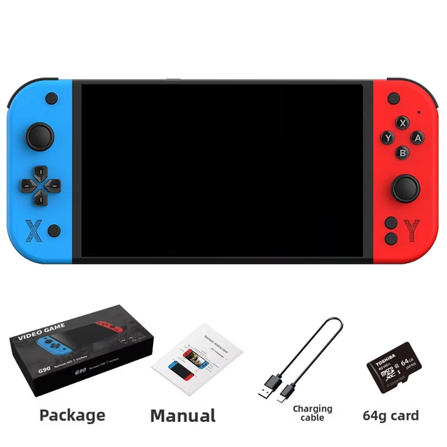 New Cross-Border G90 Wireless Handheld Game Console TV Home Portable Arcade HD PSP Simulator with Nostalgic Retro Design