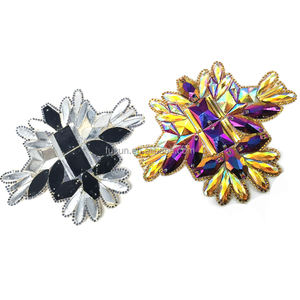 Conceptions personnalisées en stock pièces strass repassage appliques strass cristal appliques pour carnaval Costumes artisanat - Product Image 6