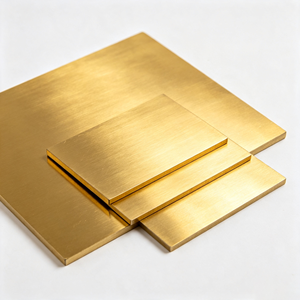 Placa de latón recocido delgada para radiador automotriz, lámina de cobre de alta transferencia de calor para el núcleo de enfriamiento del radiador de coche, piezas estampadas en bruto - Product Image 2