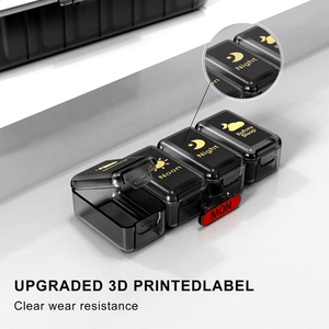 Gujia Japanese Daily Pill Box/Medizin Organizer Flip Top 28 Fächer Kunststoff Pillen box <span class=keywords><strong>Birth</strong></span> <span class=keywords><strong>Control</strong></span> <span class=keywords><strong>Pills</strong></span> Aufbewahrung sbox - Product Image 6