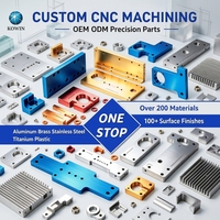 Composants en aluminium usinés CNC de précision pour boîtier de clavier mécanique, bouton moleté, équipement de lavage, garniture de rechange, bagues et composants