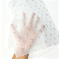 Papier de soie recyclé pour vêtements, logo personnalisé disponible, vente en gros, adapté pour l'emballage de vêtements, de chaussures et de cosmétiques