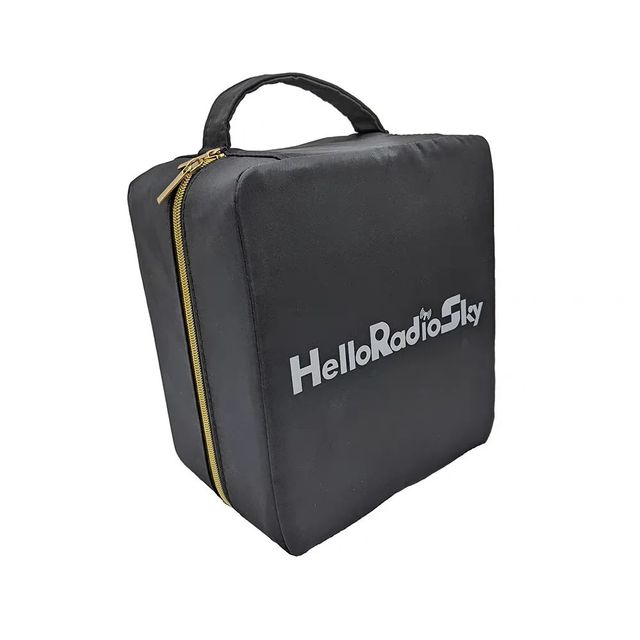 HelloRadio Universal Nylon Storage Bag, Portable Remote Control Case for V16 MAX/V16 PRO/V16 Transmitter TX, RC Accessories