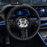 Volant sport multifonction en cuir noir pour BMW F80 M3 F82 M4, remplacement et amélioration avec palettes de changement de vitesse