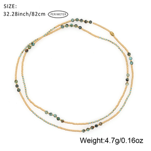 Pulseras Artesanales <span class=keywords><strong>de</strong></span> Cuentas <span class=keywords><strong>de</strong></span> <span class=keywords><strong>Abeto</strong></span> Africano Ximang Bohemia <span class=keywords><strong>de</strong></span> 4 mm, Nuevas Pulseras <span class=keywords><strong>de</strong></span> Perlas para Mujer y Hombre - Product Image 2