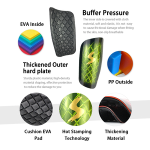 KS-7028 #   Accessori <span class=keywords><strong>Calcio</strong></span> <span class=keywords><strong>Parastinchi</strong></span> da <span class=keywords><strong>Calcio</strong></span> Protezioni <span class=keywords><strong>per</strong></span> Tibia - Product Image 2