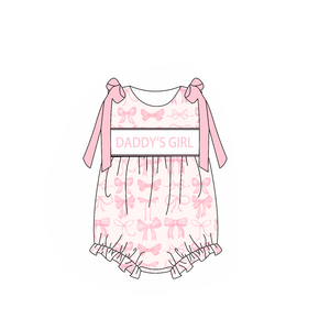 Preorder boutique estiva occidentale vestito di papà ragazza rosa set di set estivi per bambini per bambini abiti per bambini - Product Image 2