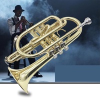 Wholesale High Quality B-flat Brass Instruments Professional Trumpet