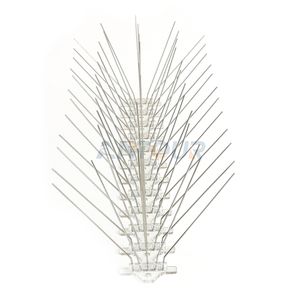 Dissuasore Repellente per Uccelli con Base in Policarbonato e Punte Anti-Piccione in Acciaio Inox - Product Image 2