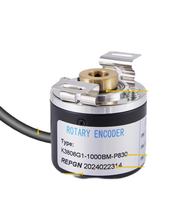 Encodeur incrémental haute précision KP3808G1-1000BM-L5, 1000ppr, diamètre 38 mm, diamètre du trou 8 mm
