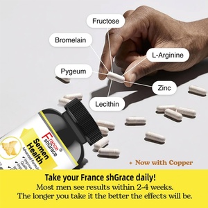 Suplemento para la Salud del Semen con Etiqueta Personalizada, 120 Cápsulas, Apoyo para la Salud del Semen Masculino, Suplemento para Adultos, Cápsulas para la Salud del Semen - Product Image 4