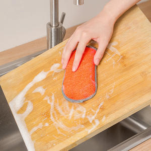 Esponja de Limpieza Eficaz para Eliminar Manchas, Esponja de Microfibra Resistente a Manchas y Olores para Fregar Sartenes Antiadherentes - Product Image 2