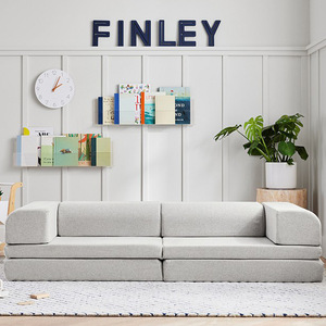 Coussins de canapé pour enfants en mousse haute densité, ensemble de 10 pièces, combinaison créative DIY pour chambre d'enfant - Product Image 2