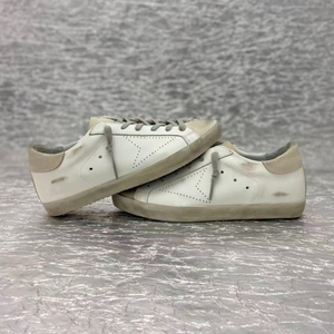 Zapatillas Deportivas para Hombre Famous <span class=keywords><strong>Star</strong></span>, <span class=keywords><strong>de</strong></span> Lujo, Transpirables, con Cordones, <span class=keywords><strong>de</strong></span> Cuero Genuino, Blancas, a la Moda - Product Image 5