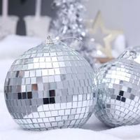 Vente chaude 10cm 20cm 30cm 40cm 50cm 60cm 80cm 100cm Argent Noir Rose Or Vert Violet Grande Boule Disco Géante