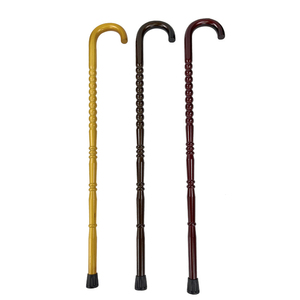 100% gỗ đi bộ dính với trang trí Brass xử lý thiết kế Nâu gỗ mía cũ người đàn ông và phụ nữ sử dụng hàng ngày - Product Image 5