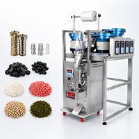 Machine de comptage et d'emballage de vis et de visserie - Alimentation par vibration, comptage photoélectrique, ensachage automatique pour petites pièces