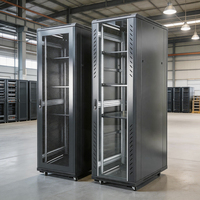 Kabinet Server Jaringan 19 inci 42U, Ukuran 600x1000/800x1000, Dimensi Rak Server 42U