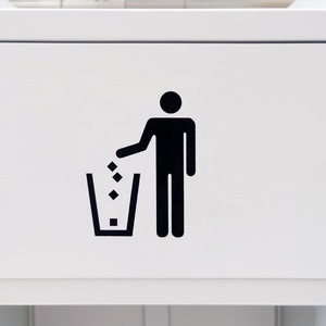 Nhà hàng thức ăn nhanh Thùng rác kim loại và tủ rác thải từ nhà cung cấp cho vua Burger KFC McDonald - Product Image 6