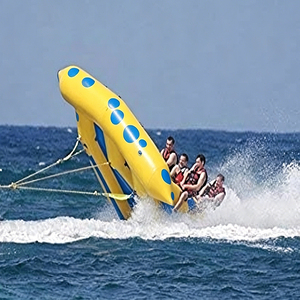 Cile Bateau Gonflable Personnalisable en PVC Épaissi pour Sports Nautiques, Type Poisson Volant ou Banane, Capacité 5-10 Passagers (100-500kg) - Product Image 3