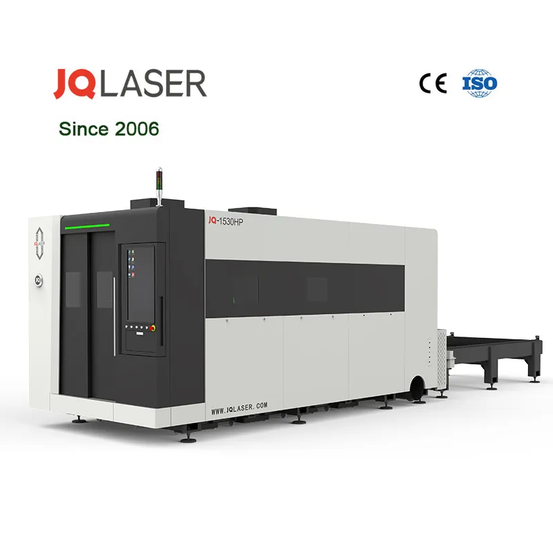 JQ Laser Metal Cut 1530 3KW 6KW Laser Cutting Machines For 10mm Steel Metal Sheet