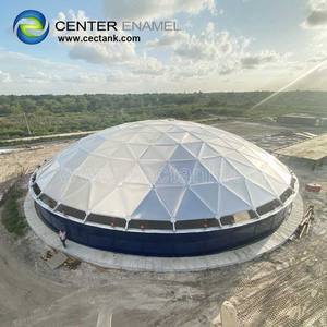 Leve alumínio <span class=keywords><strong>Dome</strong></span> telhados para tanques armazenamento petróleo - Product Image 2