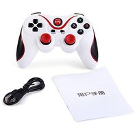 Manette de jeu sans fil pour téléphones mobiles, tablettes et PC avec moteur de vibration, design ergonomique, matériau ABS - Joystick mobile compatible