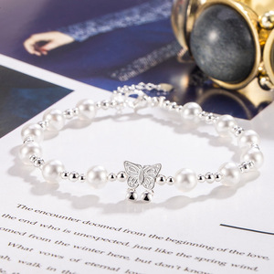 Pulseras de plata para mujer, pulsera religiosa, charms para pulseras, juego de pulseras, pulsera de tenis ajustable 925 - Product Image 1